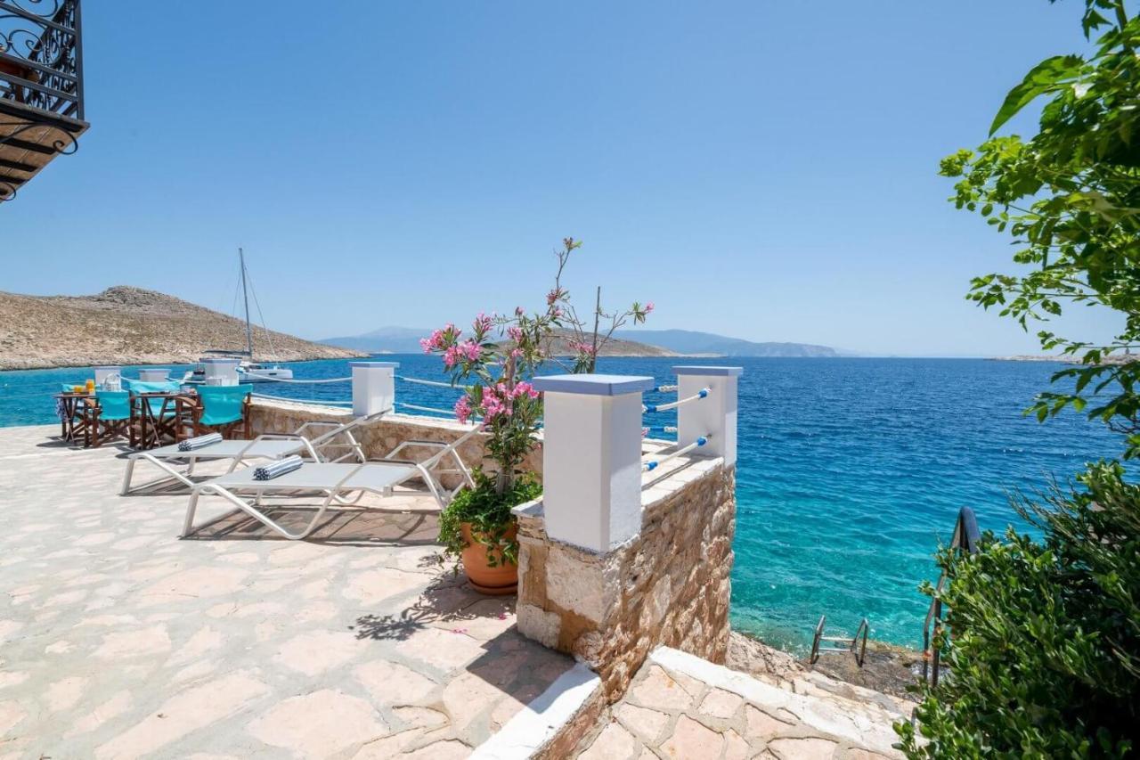 Villa Leleka Chalki Town Buitenkant foto