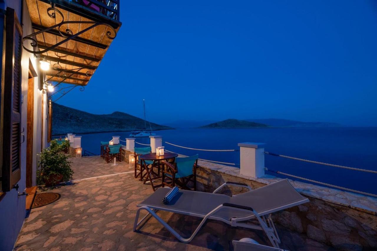 Villa Leleka Chalki Town Buitenkant foto