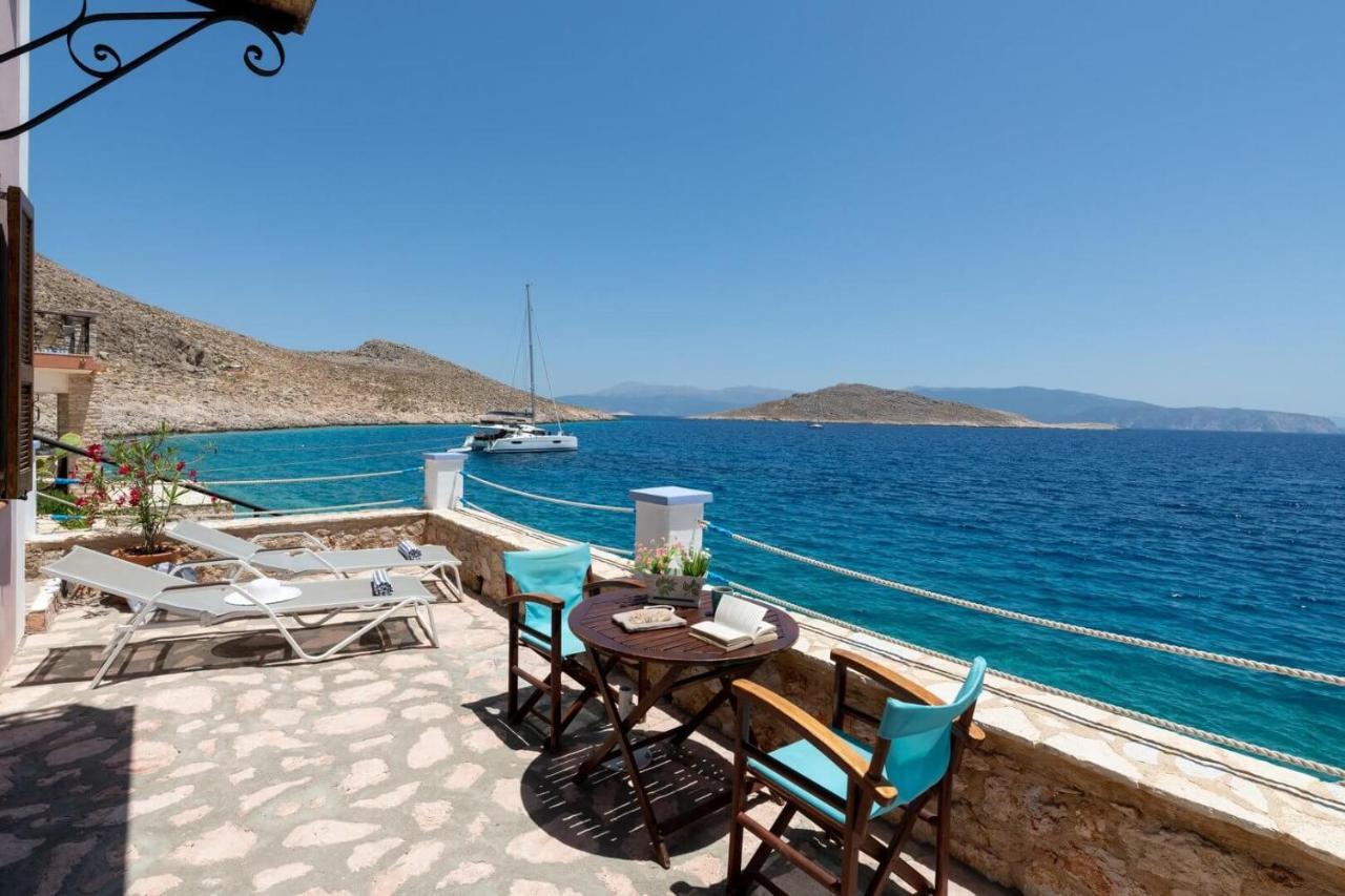 Villa Leleka Chalki Town Buitenkant foto