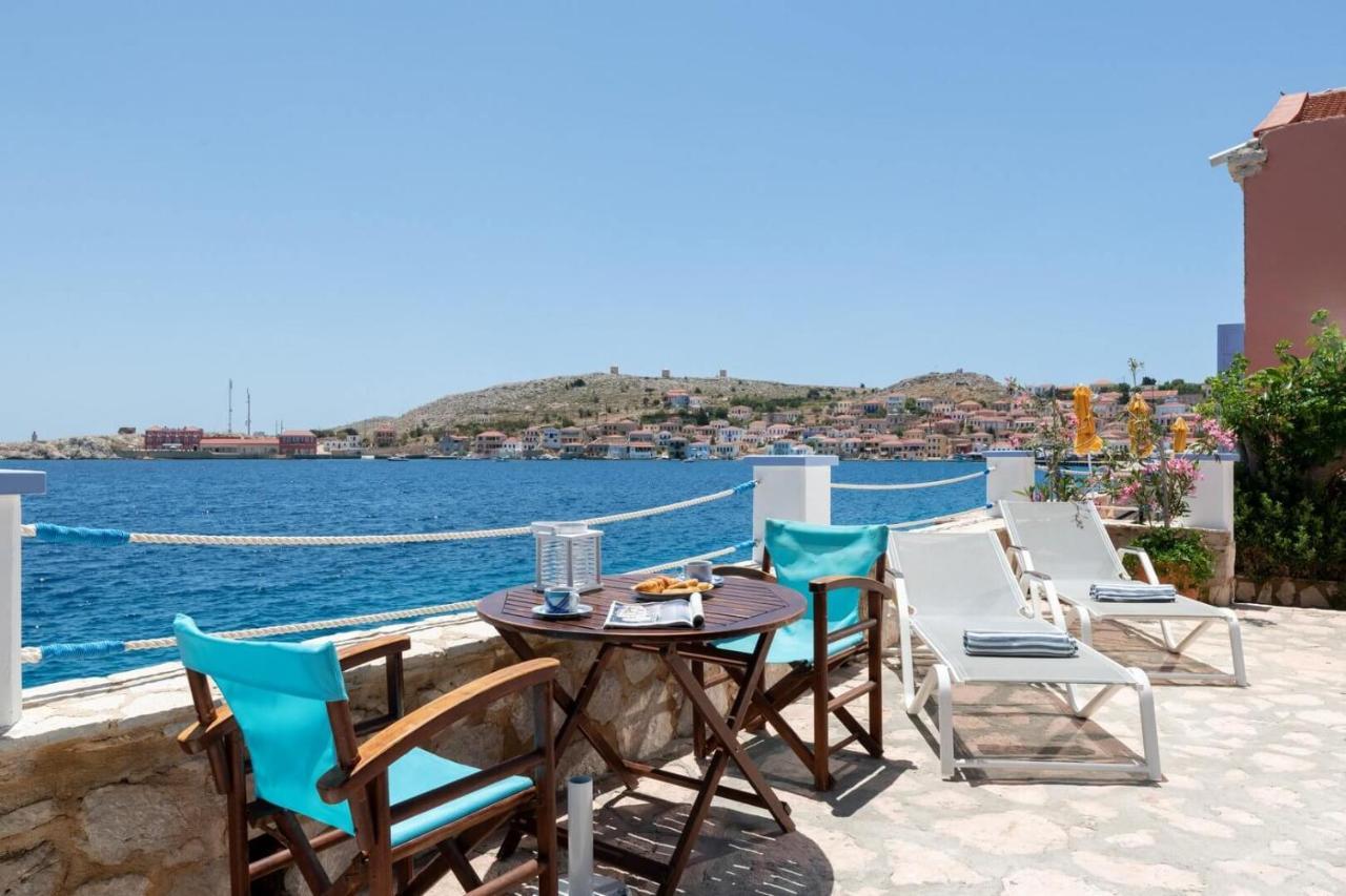 Villa Leleka Chalki Town Buitenkant foto