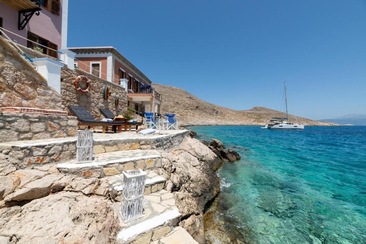 Villa Leleka Chalki Town Buitenkant foto