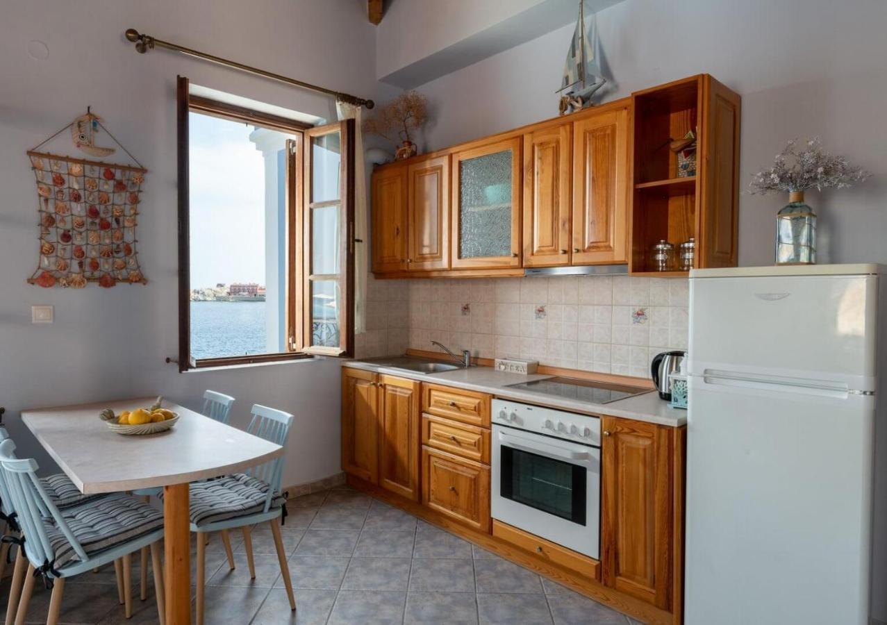 Villa Leleka Chalki Town Buitenkant foto