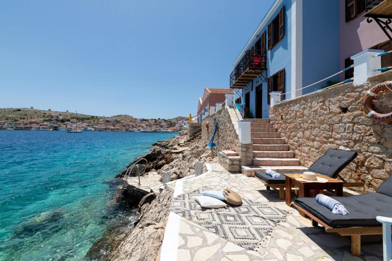Villa Leleka Chalki Town Buitenkant foto