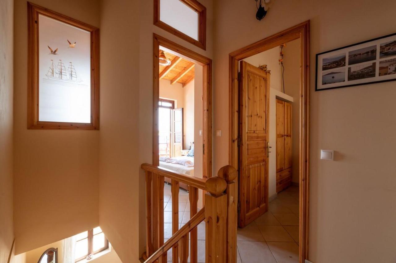Villa Leleka Chalki Town Buitenkant foto