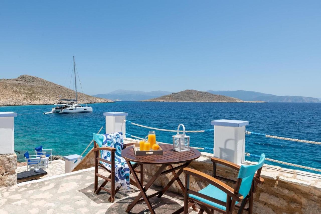 Villa Leleka Chalki Town Buitenkant foto