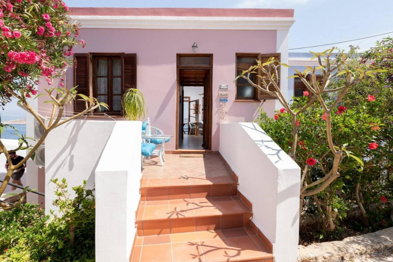 Villa Leleka Chalki Town Buitenkant foto