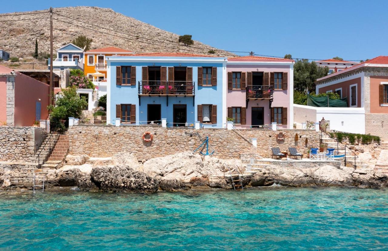 Villa Leleka Chalki Town Buitenkant foto