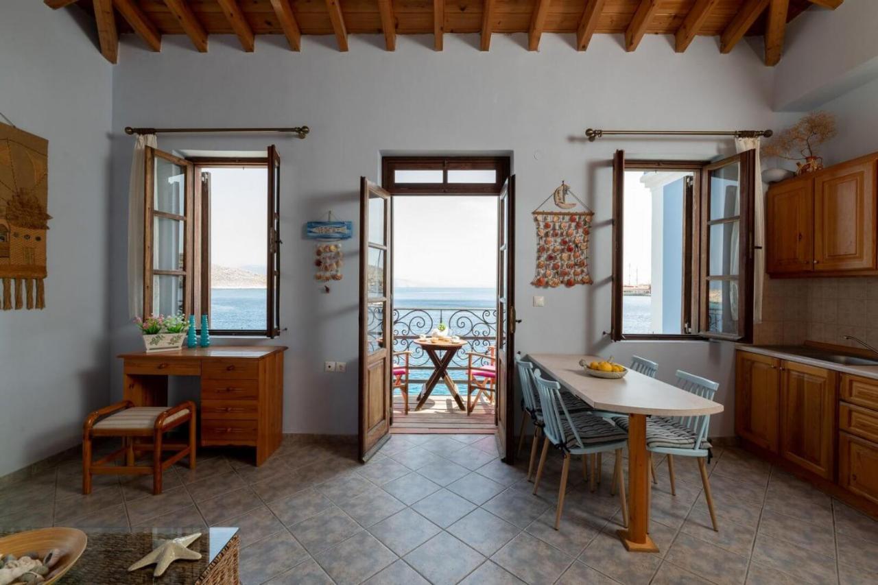 Villa Leleka Chalki Town Buitenkant foto