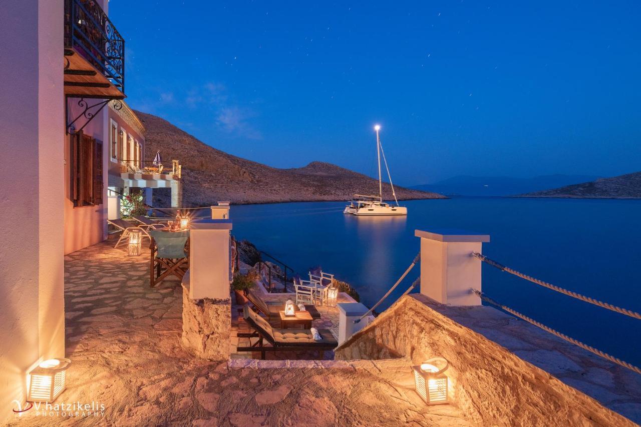Villa Leleka Chalki Town Buitenkant foto
