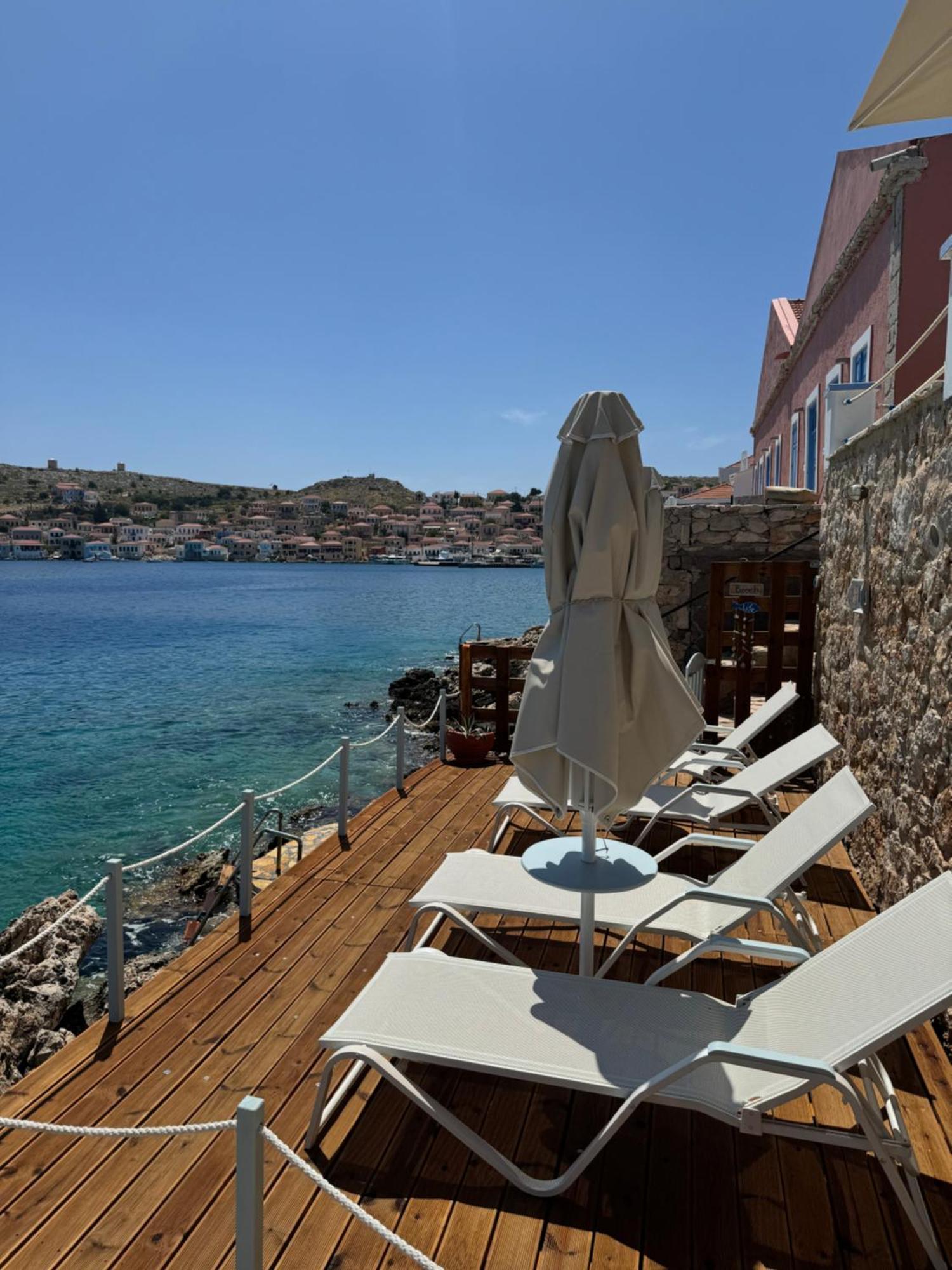 Villa Leleka Chalki Town Buitenkant foto