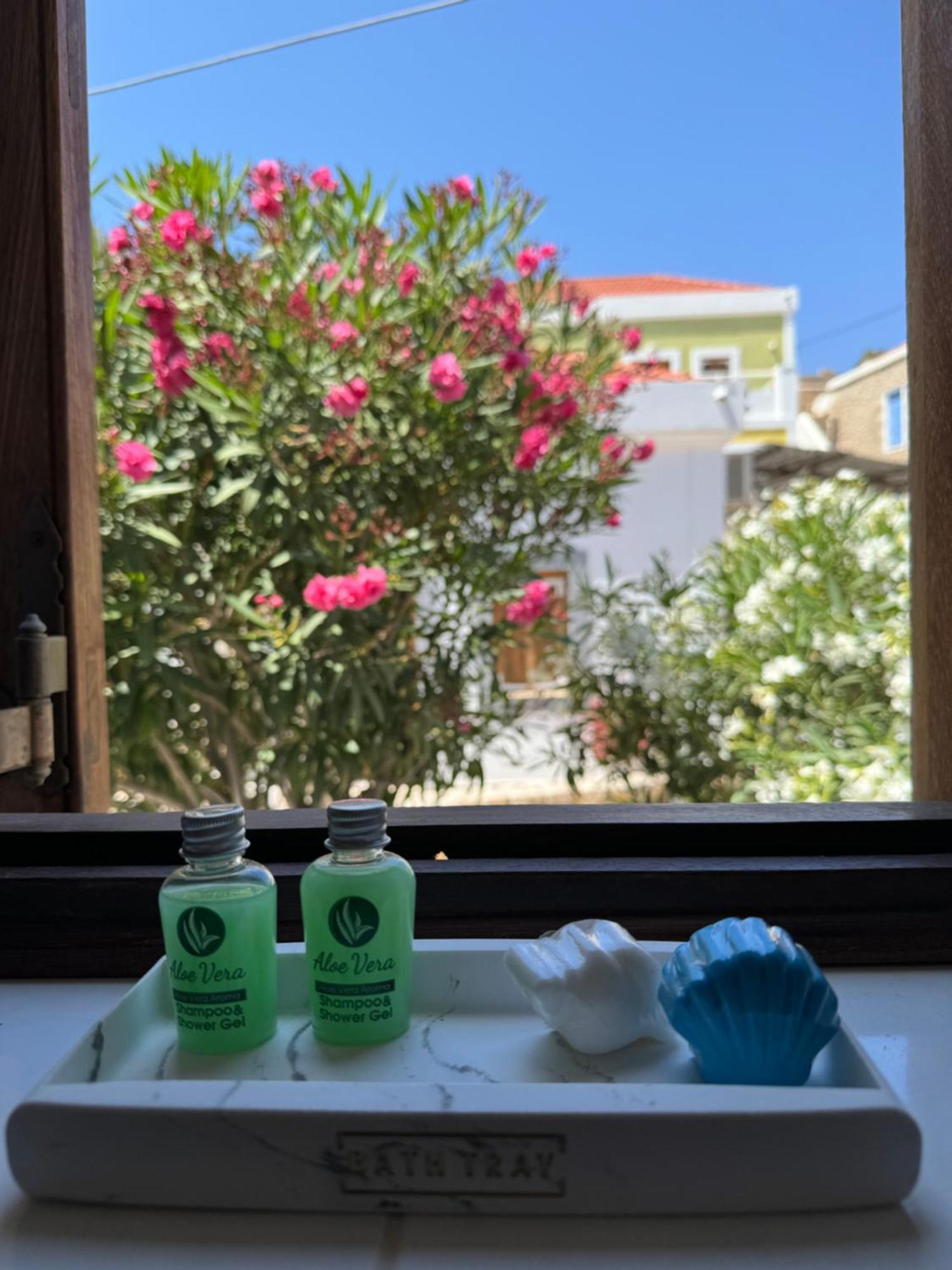 Villa Leleka Chalki Town Buitenkant foto
